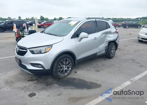 2019 Buick Encore Sport Touring из США, поврежденный, VIN KL4CJ1SB4KB724239